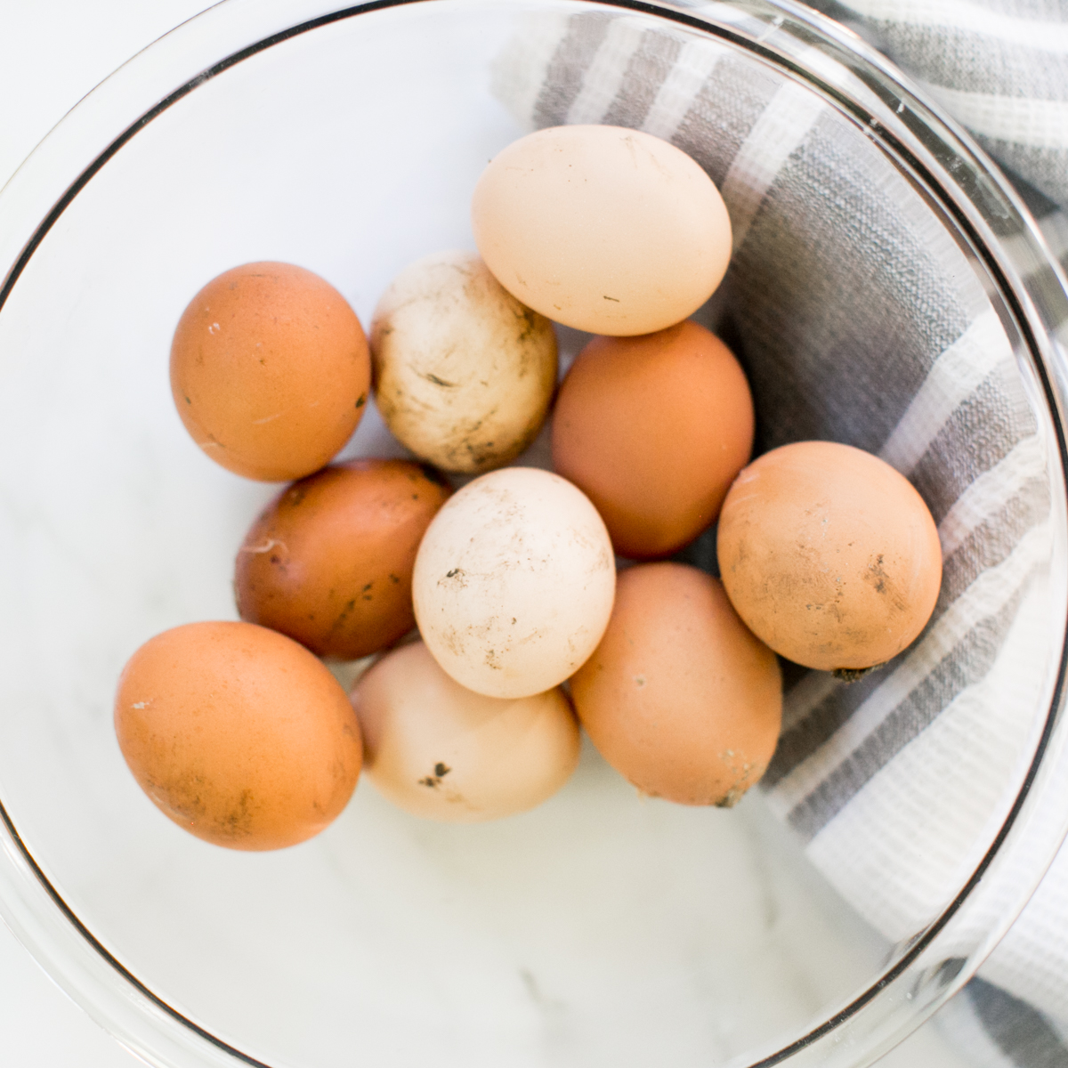 How To Easily Wash Farm Fresh Eggs - Ginger Homemaking