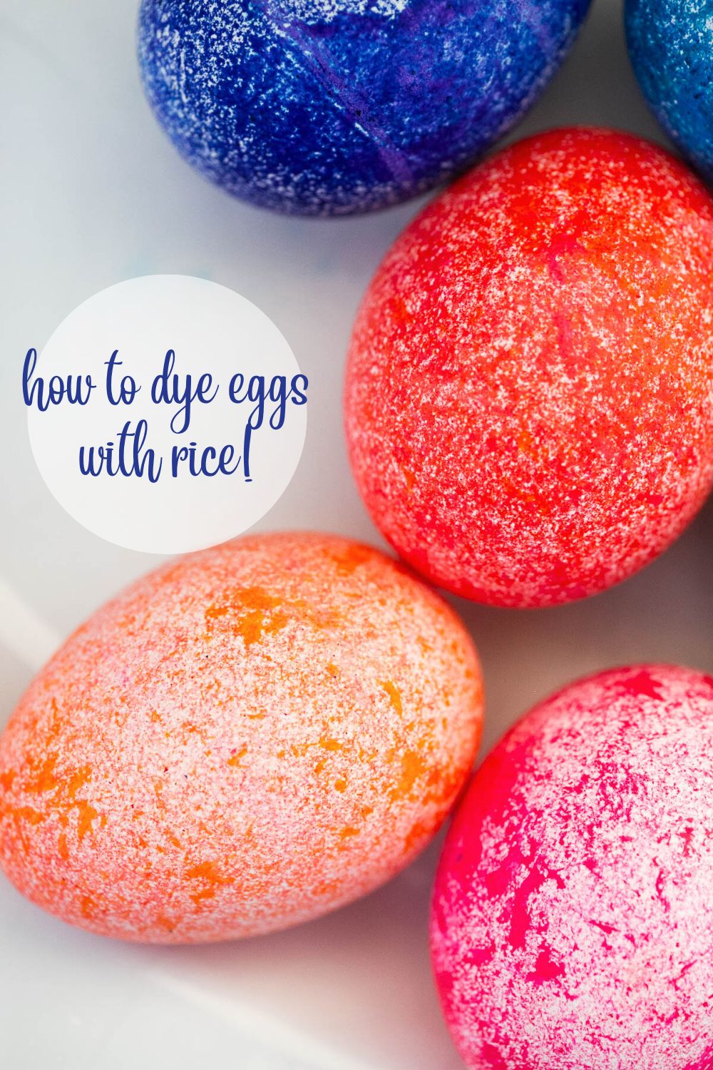 How To Dye Easter Eggs With Rice