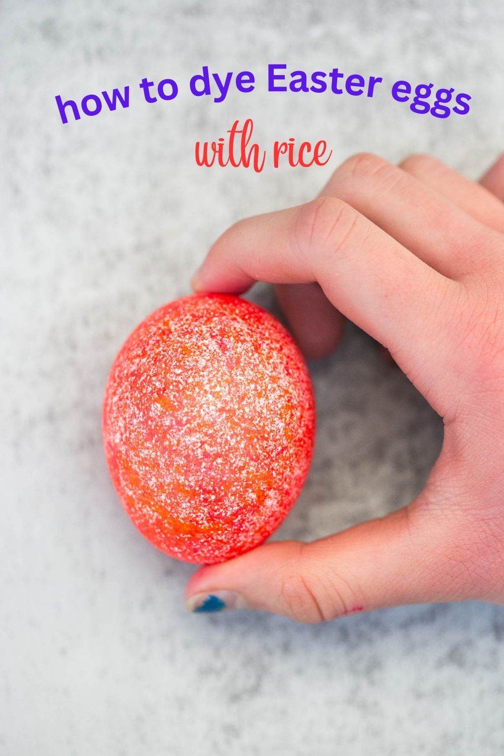 How To Dye Easter Eggs With Rice
