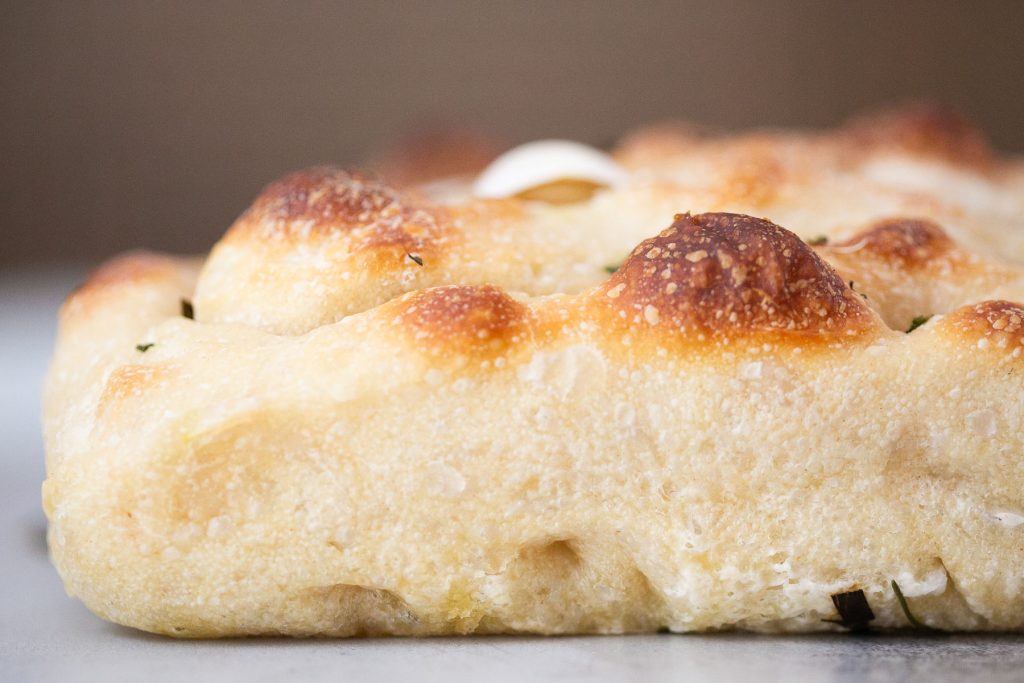 sourdough Christmas focaccia bread recipe