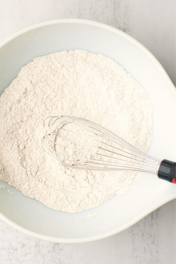 dry ingredients for old fashioned gingersnap cookies