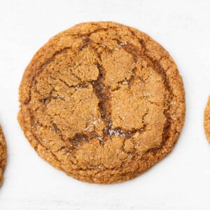sourdough molasses gingersnap cookies
