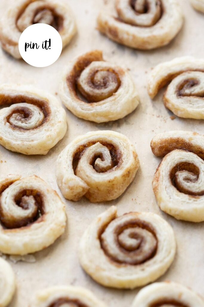 vintage pie crust cookies with cinnamon sugar swirl