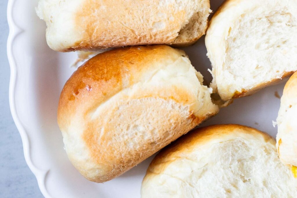 sourdough Christmas rolls