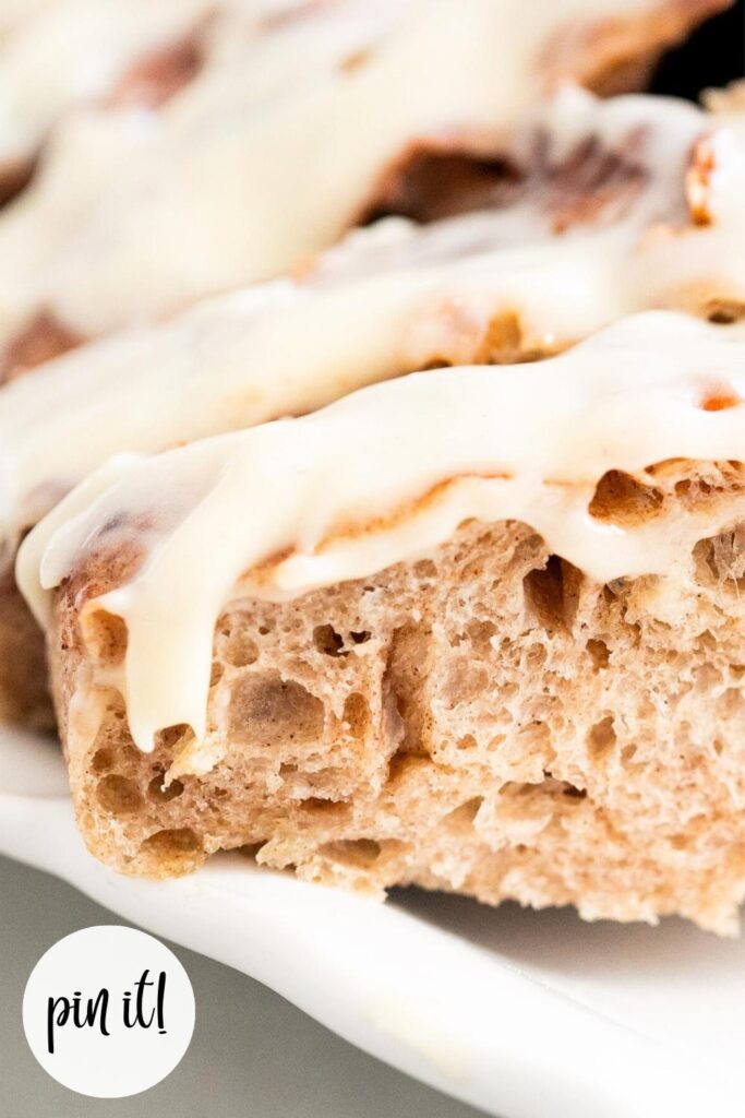 same day sourdough cinnamon roll focaccia bread slices