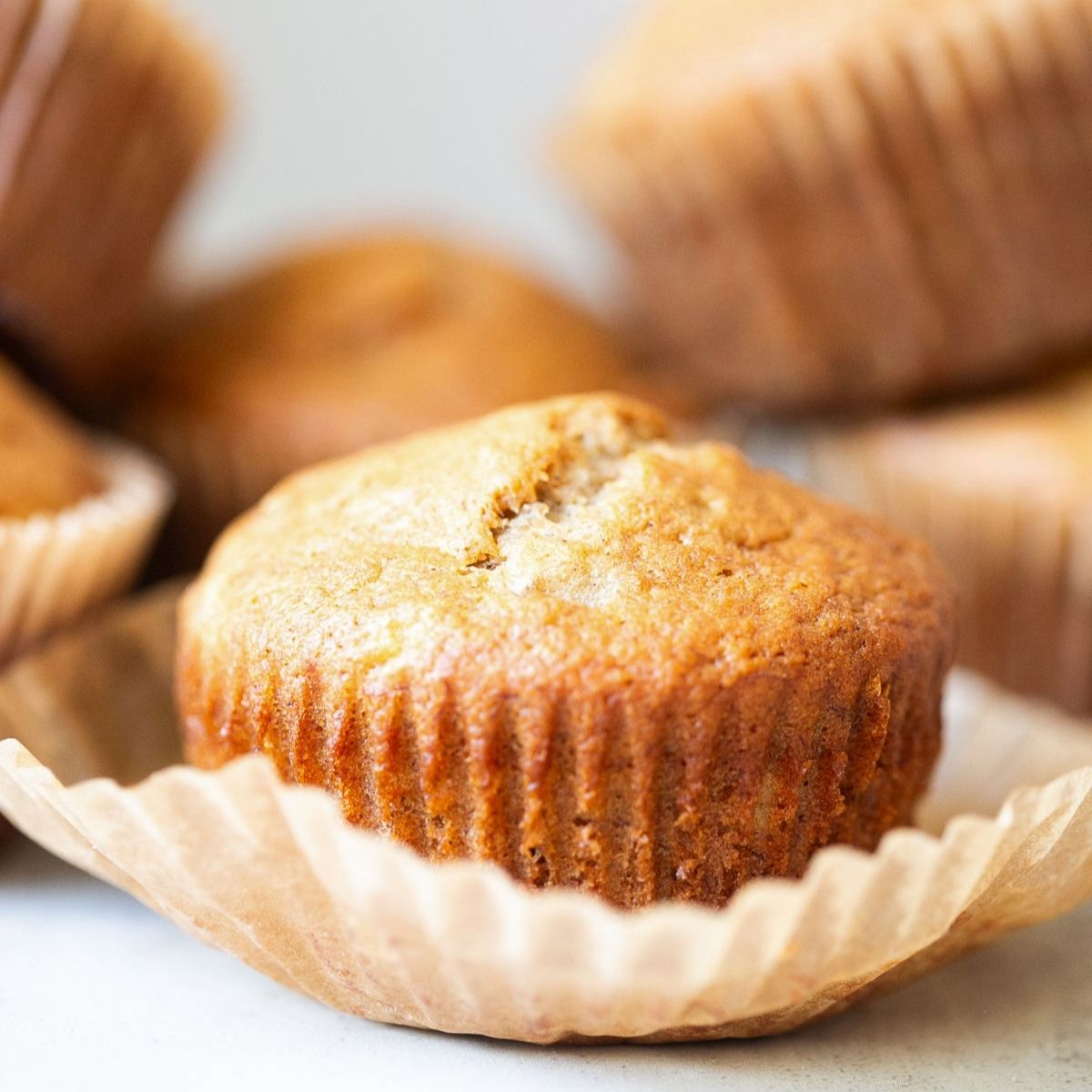 sourdough discard banana muffins