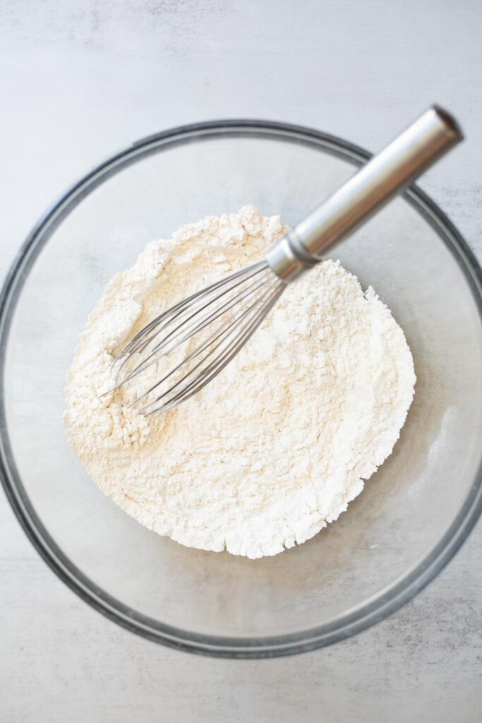 dry ingredients for sourdough discard peanut butter cookies