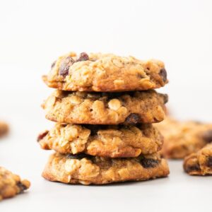 sourdough discard oatmeal raisin cookies