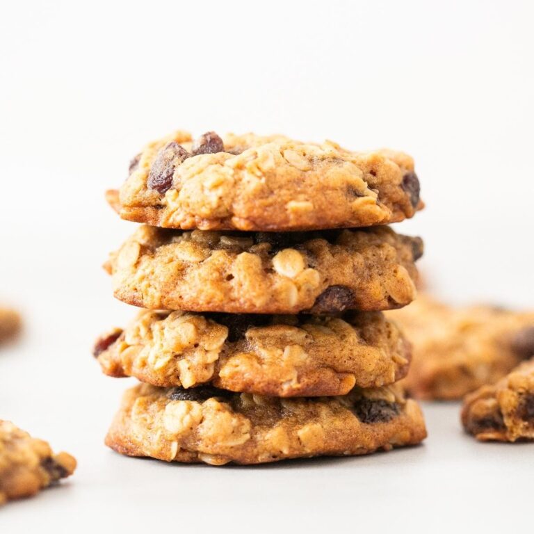 sourdough discard oatmeal raisin cookies